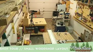 Shop Tour // Small WoodShop Layout