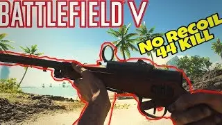 Battlefield 5: PS4 SLIM 60FPS - SMG Type 100 44 Kill