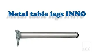 Metal table legs INNO: height adjustable