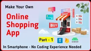 How to Make Your Own Shopping app in Smartphone Without Coding by using Sketchware Pro App