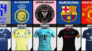FOOTBALL CLUB JERSEY 2024-2025 (OFFICIAL & LEAKED)