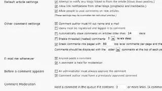 How to Use Discussion Settings in Wordpress