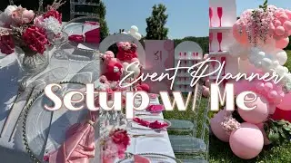 Setup w/ Me | Shades Of Pink Birthday Brunch | Pink Theme | DIYWITHKI
