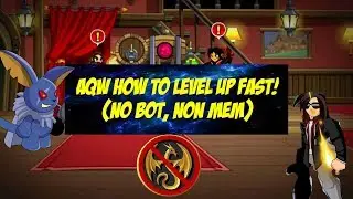 AQW How To Level Up Fast! (Gold, XP, CP, etc!, non mem!) 2019