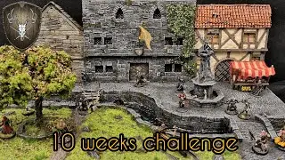 I create this giant terrain in 10 weeks! Full project time-lapse (D&D  - Warhammer)