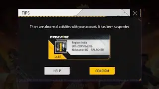 NG SPLASHER ACCOUNT BANNED!💔😓