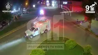 Accidente en bulevar Jorge Bueso Arias, Santa Rosa de Copán.