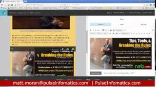 using mailchimp to create edge to edge newsletter images