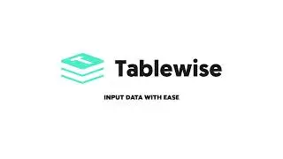 Tablewise Introduction - Input Data in MS Power-BI with Ease