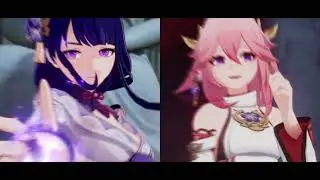 Yae Miko x Baal edit
