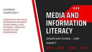 HOW VISUAL INFORMATION AND MEDIA IS/ARE FORMALLY & INFORMALLY PRODUCED, ORGANIZED, AND DISSEMINATED