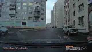 ВОРКУТА. ул.ДИМИТРОВА  и ШАХТЁРСКАЯ  НАБЕРЕЖНАЯ