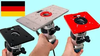 Im Detail: 3 Einlegeplatten für Palmfräsen