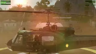 Arma 3 Vietnam Полетушки на Вертолете Huey