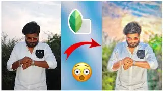 Snapseed Skin Smooth & Bright Photo Editing | Iphone Editing In Snapseed App | #photoediting