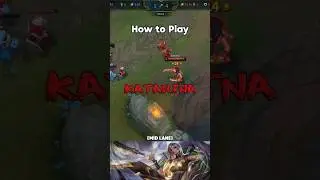 How to Play Katarina [Mid Lane] - League of Legends (Shorts)