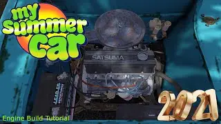 My Summer Car - Engine Build Tutorial - Update 2021 + Bolt Sizes 