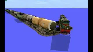 TS12-Может ли поезд проехать поворот под 180° (90°+90°)