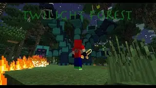Minecraft Mod Showcase (Twilight Forest) Bosses!