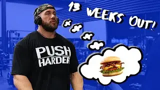 The shirt, the squat and the burger!