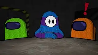 Fall Guys are Among Us!  (Fall Guys Fan Animation/ Among Us Fan Animation)