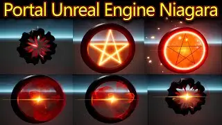 Portal Effect | Unreal Engine Niagara Tutorials | UE4 Niagara Portal | Download Project Files