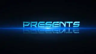 FREE After Effects Project - Blue Chrome by F8 Design
