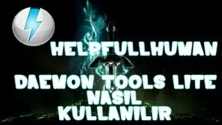 Daemon Tools Lite Nasıl Kullanılır? Türkçe Seslendirmeli | Ufuk Özdemir