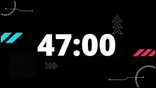 47 Minute Timer | Set 47 Minute Countdown Timer #47minutetimer #timerclock