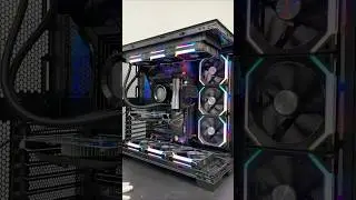 Intel i5-13600KF🔥 with Customer Provided 4090 AMP😎 #pcbuild ASMR #shorts