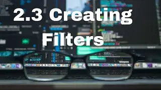 2 3 Creating Filters | SAS Programming | From Beginner Level To Expert Level