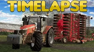 First Timelapse Video?! - Sandy Bay 1.1 - Farming Simulator 19