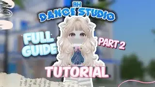 RH Dance Studio Commands & BTools Tutorial | Roblox Beginner Guide 