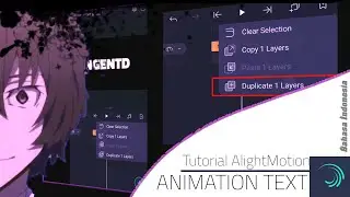 Text Animation | Tutorial AlightMotion(Paling Mudah)- Bahasa Indonesia #AlightMotion #Tutorial