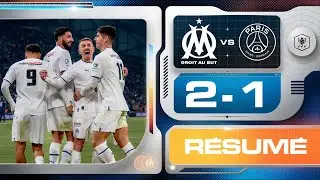 OM 2-1 PSG : Le résumé de la victoire en 