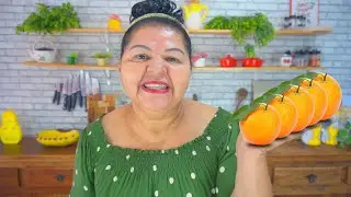 COM ALGUMAS LARANJAS FIZ A MELHOR RECEITA PARA O CALORZÃO!!