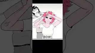 Mina's personal Hype Squad! 