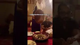 Trying traditional MOROCCAN FOOD in the Merzouga Desert 🤤 
