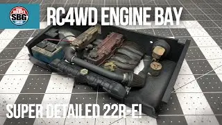 Super Realistic RC4WD TF2 Engine Bay Kit