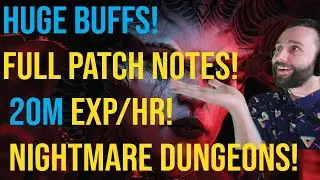 Diablo 4 : FULL PATCH NOTES! MASSIVE XP FARM! HUGE BUFFS!