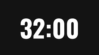 32 Minute Timer ⏱️ | Countdown Timer for Study, Workout, Pomodoro, Breaks | No Ads
