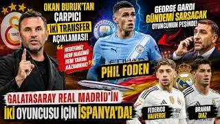 G.Saray'ın orta alan transferlerini Okan Buruk açıkladı