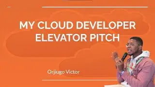 Cloud Engineer Elevator Pitch