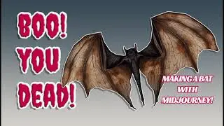 Making A Bat with Midjourney
