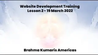 Website Development Training Part 2 - 19 March 2022