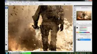 How to remove items in a photo in Photoshop CS3