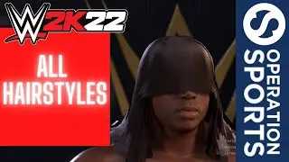 WWE 2K22 - All Hairstyles in Creation Suite