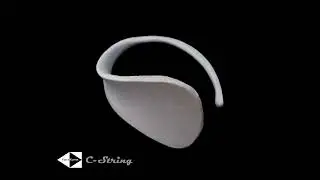 С-strings стринги без бретелек / цвет белый