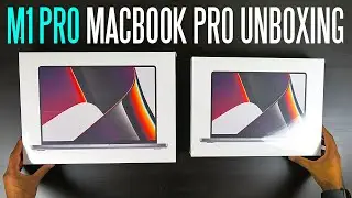 Unboxing Both 14-inch & 16-Inch M1 Pro MacBooks!