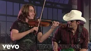 Brad Paisley - Time Warp (Live on Letterman)